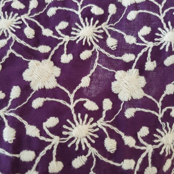 Simply Envogue Embroidered Cotton Apron - Picture 6 of 9